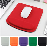 Foam Wrist Mouse Pad Simple Solid Color Comfortable Thick Sponge Mouse Gaming Pc Keyboard Desk Mat 210X230MM