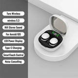 Mini 5.3 wireless bluetooth headset small earbuds sleep work sports invisible headphones HD HIFI bass sound quality earphones
