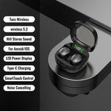 Mini 5.3 wireless bluetooth headset small earbuds sleep work sports invisible headphones HD HIFI bass sound quality earphones