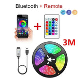 1/3/5M LED Strip Lights for TV ,Bluetooth USB TV Backlight Kit with Remote,5050SMD 5V RGB LED Lamp Tape for Home Decor Lighting