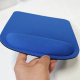 Foam Wrist Mouse Pad Simple Solid Color Comfortable Thick Sponge Mouse Gaming Pc Keyboard Desk Mat 210X230MM