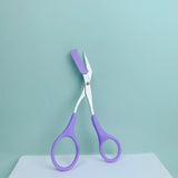 Eyebrow Razor Scissor Stainless Steel Safe Anti-scratch Trimmer for Beginners Crescent Sharp Beauty Tool Multi-color