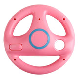 Steering Wheel For Nintendo Wii Remote Controller Mario Kart Racing Games Black White Racing Wheel Plastic Innovative Exciting