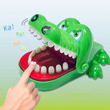 Crocodile Teeth Toys Children's Crocodile Bites Fingers Reaction Training Novelty Children's Lucky Game Trick Decompression Toy