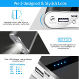 12000mAh Portable Charger With Dual USB Ports 3.1A Output Power Bank Ultra-Compact External Battery Pack