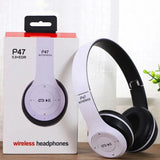 Handsfree Wireless Headphones Noise Canceling Headphone Earphone P47 headset Bluetooth Head Phone for iPhone Huawei Samsung S22
