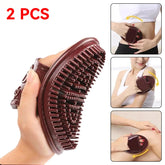 2PCS Meridian Slimming Brush Dredging Meridian Back Massage Body Beauty Leg Universal Silicone Scraping Tool Health Care Brush