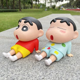 Cartoon Mobile Phone Crayon Shin Chan Holder Originality Anime periphery Desktop Ornaments Cute Holiday Gift For Boys And Girls