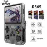 R36S Retro Handheld Video Game Console Linux System 3.5 Inch IPS Screen R35s Pro Portable Pocket Video Player 64GB Games