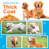 AIBORS Dog Trimmer Clipper Professional Pet Hair Cut Grooming Electronic Puppy Beauty Machine for Cat Dog Labrador Corgi