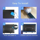 1/3/5M LED Strip Lights for TV ,Bluetooth USB TV Backlight Kit with Remote,5050SMD 5V RGB LED Lamp Tape for Home Decor Lighting