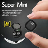 Mini 5.3 wireless bluetooth headset small earbuds sleep work sports invisible headphones HD HIFI bass sound quality earphones